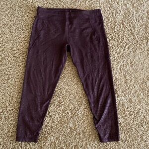 Sweaty Betty Alligator Embossed 7/8 Leggings